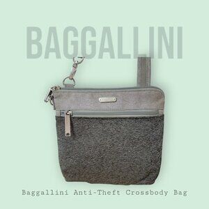 Baggallini - Anti Theft Slim Crossbody Stone - See Notes